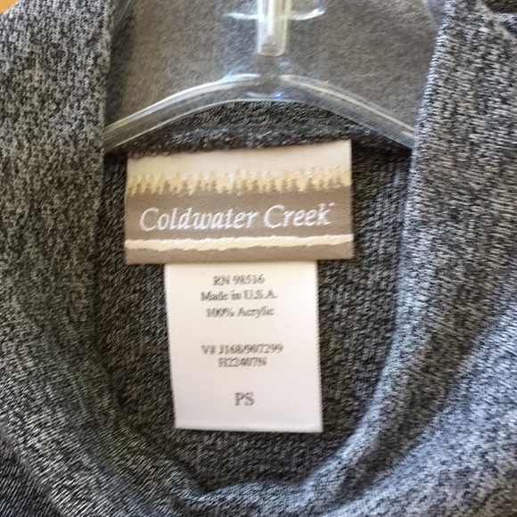 Coldwater Creek PS Dark Grey Dress with Jacket - Picture 5 of 5